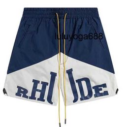 designer shorts New 2023 RHUDE Shorts men Fashion Swim Men women Gym Pants Casual Beach Loose For mens Womens shorts