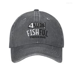 Шариковые шапки классическая хлопковая рыбалка для рыбной рыбалки любитель рыбалки бейсбол