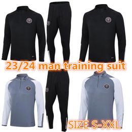 2023 2024 Inter Miami adult tracksuit Soccer Jerseys long sleeve training suit Matuidi CAMPANA YEDLIN BECKHAM MLS MESSIES 23 24 football men adultS SPORTSWEAR