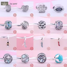 For pandora charms Jewellery 925 charm beads accessories High Heel Shoes Dolphin Volleyball Sparkling Zircon charm set