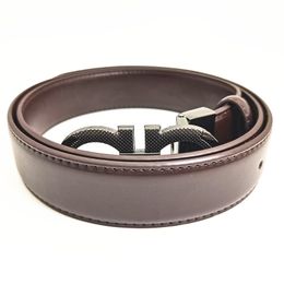 designer belts for men and women belt 3.5cm width belts brand smooth buckle top quality genuine leather designer belt men waistband belt woman with box