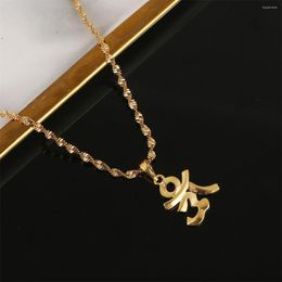 Pendant Necklaces OHM Hindu Buddhist AUM OM Necklace Fashion Hinduism India Outdoor Yoga Jewellery