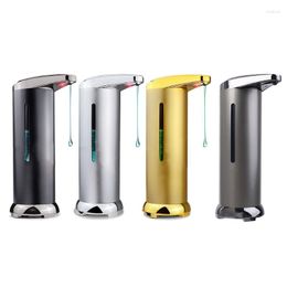 Storage Bottles Automatic Soap Dispenser Foaming Liquid Touchless Hand Sanitizer Sensor Drop