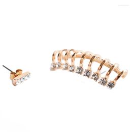 Backs Earrings Metal Ear Cuffs Women Party Jewelry Clips Alloy Cuff