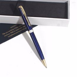 Sonneting Rollerball Pen Metal Office School Classic Gold Black Clip Gift With Box Blue