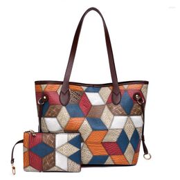 Evening Bags Multicolor Fashion Tote Shoulder Bag For Women Handbag Female Purses Classic Lady Leather Top Handle Designer Satchels