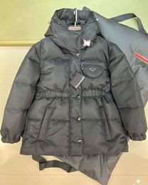 Jaquetas Femininas Parkas 23AW Down Coatsr Jacket Zipper Parka Down Coat Jaqueta Quente Casual Top Feminino Casacos