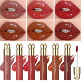 Lip Gloss Jelly Mirror Oil 6 Colors Crystal Moisturizing Water Light Plumping Lasting Sexy Red Tint Lips Makeup Cosmetic