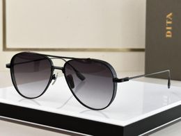 Realfine 5a Eyewear Dita subsystem DTS141 Роскошные дизайнерские солнцезащитные очки для мужчины с женской коробкой для бокалов