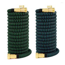 Watering Equipments 25-100FT Garden Water Hose 3/4 Expandable Magic Flexible Hoses High Pressure Washing Pipe Plastic For Lawn