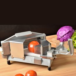 Fruit Vegetable Tools Stainless steel alloy tomato slicer Commercial vegetable fruit cutting machine 230707