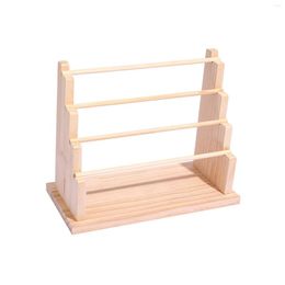 Jewelry Pouches Display Stand Gift Wood Base Bracelet Holder Storage Rack For Bedroom Po Props Showcase Shop Dresser