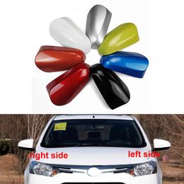 For Toyota Vios / FS Yaris L 2014-2021 Car Accessories Rearview Mirrors Cover Rear View Mirror Shell Housing Colour Painted