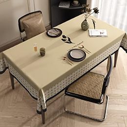 Table Cloth El Dining Buffet Cover Luxury Nordic Catering Coffee Picnic Cotton Rectangle Tea Party Nappe Desk Protector