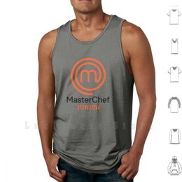 Men's Tank Tops Master Chef Junior Vest Cotton Food Cook Funny Kitchen Finishing Dessert