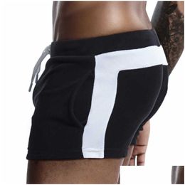 Men'S Shorts Seobean Men Homewear Sexy Low Waist Cotton Super Soft Comfortable Home Male Panties Boxer Casual Short 210629 Drop Deli Dhcn2