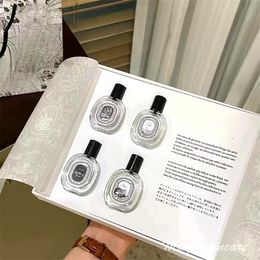 Mais recente perfume de chegada By-Diptyque 4 * 10ML conjunto de presente Tam Dao Doson Philosykos L'ombre Dans L'Eau Colônia para homens Mulheres Bom cheiro spray de alta qualidade