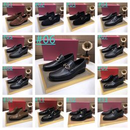 22 Model Luxury Genuine Leather Men Casual Shoe Formal Dress Shoes Flats Loafers Man Wedding Designer Shoes High Quality