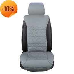 New Universal Waterproof PU Leather Car Seat Cover Protector Four Seasons Cushion Automobiles Interior Seat Mat Auto Accessories