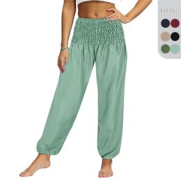 lu Yoga Women Jogger Pants High Waist Soft Womens Drawstring Pants Training Lady Jogging Pants GKJA