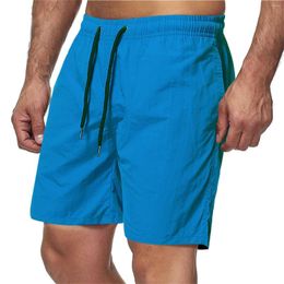 Men's Shorts Summer Beach Pants Candy Colour Five Piece Ten Quick Drying Casual