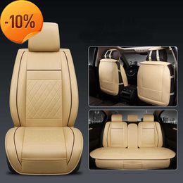 New 5 Seats Universal Car Seat Cover PU Leather Auto Front Back Rear Seat Cushion Protector Mat Keep Clean For Most Car Interior