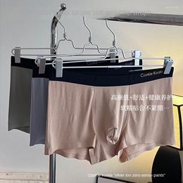 Underpants Ice Silk Boxer For Man Large Size XL-XXXL Underwear Fashion Boxers Cosy Shorts Thin Homme Panties