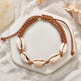 Anklets Modyle For Women Shell Foot Jewelry Summer Beach Barefoot Bracelet Ankle On Leg Female Strap Bohemian Accessories