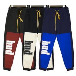 88 Pantaloni da jogging da uomo con stampa di lettere di marca - Pantaloni hip-hop di lusso per abbigliamento casual, elastico in vita, taglie europee S-XL