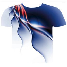 Men's T Shirts 2023 Summer 3D Printed T-shirt Casual Fashion Sports