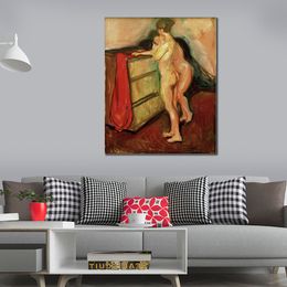 Two Female Nudes Edvard Munch Oil Painting Handmade Modern Artwork High Quality Wall Decor