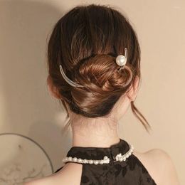 Hair Clips Vintage Celtics Knot Crescent Moon Forks Metal Shape Hairstick Barrette Clip Elegant Godness Jewelry Gifts