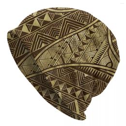 Berets 0902KH Autumn Spring Hats Ethnic Tribal Pattern1 Thin Hat Bonnet Special Skullies Beanies Caps Men Women's Earmuffs