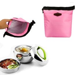 Storage Bags Portable Waterproof Thermal Cooler Insulated Lunch Box Tote Picnic Pouch Food Tin Foil For Camping 2023