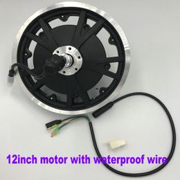 Tang 12inch Bldc Hub Motor Gearless Direct Drive 24v36v300w 48v350w for Electric Scooter Ebicycle Mtb Lithium Folding Bike Wheelchair