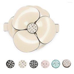 Hair Clips Fine French Styles Barrette Clip For Women Girls Rose Flower Accessory Cellulose Acetate Ornament Tiara