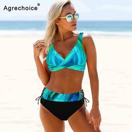 Capris Cross Bikini Women 2023 Sexy Swimwear Push Up Swimsuit High Waist Bikini Set Brazilian Bathing Suit Beachwear Swimming Suit Xxxl