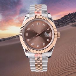 watches men gold Automatic ladies wrist watch 36mm Stainless Steel 904L Life Waterproof sapphire Montre De Luxe Casual Business female wristwatch dhgate