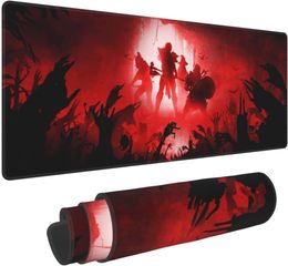 Warrior Peace Gaming Mouse Pad Extended Large Mouse Pad XL Stitched Edges Mousepad 31.5 X 11.8 Inch