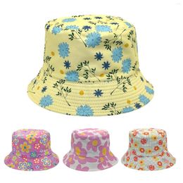 Berets Camouflage Womens Autumn And Winter Printed Fisherman Hat Mens All Travel Tie Dye Pot Women Summer Hats