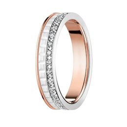 Love Ring Womens Designer Ring Couple ring luxury Jewellery Titanium Steel diamonds Casual Fashion rings Classic Gold Silver Optional Size 5-11