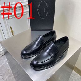 5A Original BOX Luxury Men's Shoes Genuine Leather Designer Dress Shoes Breathable Fashion Business Wedding Formal Shoes for Men 2024 Spring