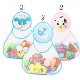 Storage Bags Children'S Toy Bag Bathroom Bath Beach Swimsuit Goggles Shell Mesh Cartoon Large Capacity Hanging Organiser