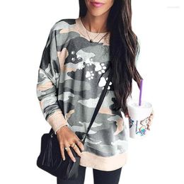 Women's Hoodies Dog Letters Print Camouflage For Women Kawaii Sweatshirt Femmes Sweatshirts Tops Cute Hoody Casual Cotton