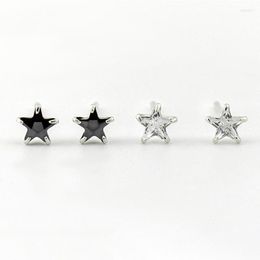 Stud Earrings Zircon Star Eye Studs Women Men Geometry Tragus Cartilage Piercing Jewellery Gifts