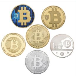 Arts and Crafts Bitcoin Commemorative coin metal coin collection spot commemorative medal
