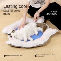 Pet Ice Cushion Summer Cat Mat Bed Summer Cat Cooling Cushion Scratch Resistant Small Dog Sleeping