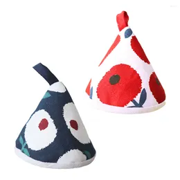 Table Mats Grip Cover Anti-scald Pot Handle Hat Lid Cloth Accessory Triangular Mini Saucepan