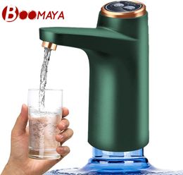 Water Pumps Water Dispenser Electric Portable Water Bottle Pump for 3 5 Gallon Bottle Universale Fast Water Capacity Batter 230707