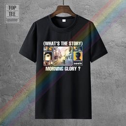 Pants 100% Cotton T Shirts Brand Clothing Tops Tees New Oasis What's the Storey Morning Glory Men's T Shirt